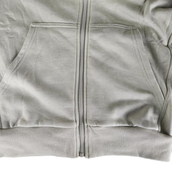 Central Park Women Small Light Green Soft Full Zip Hoodie NEW WITH TAGS - Picture 4 of 12
